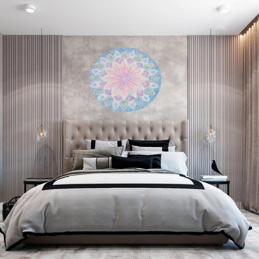 Art Mandala в интерьере